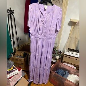 Joie Light Purple Maxi Dress